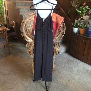 NWT - H&M Charcoal Black Spaghetti Strap Maxi